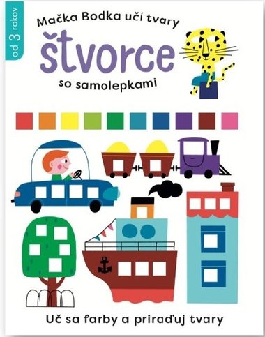 Maka Bodka u tvary tvorce so samolepkami - 