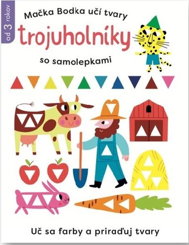 Maka Bodka u tvary Trojuholnky so samolepkami - 