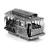 Metal Earth 3D kovov model San Francisco Cable Car/lanovka - neuveden