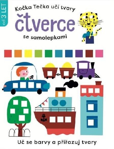 Koka Teka u tvary tverce se samolepkami - neuveden