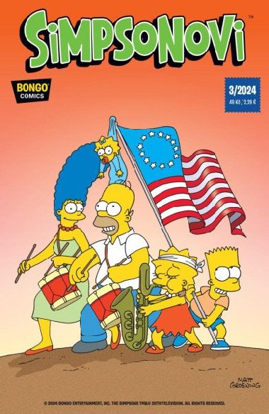 Simpsonovi 3/2024 - Matt Groening