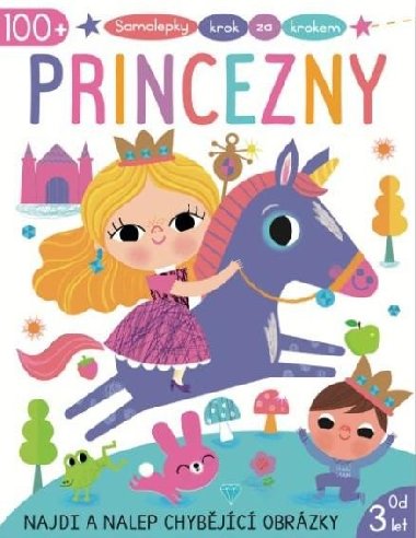 Samolepky krok za krokem Princezny - neuveden