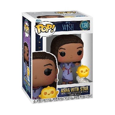 Funko POP & Buddy: WISH- Asha with Star - neuveden