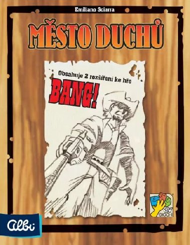 Bang! - Karetní hra - rozšíření Město duchů - Albi Bang! - Karetní hra - rozšíření Město duchů - Albi