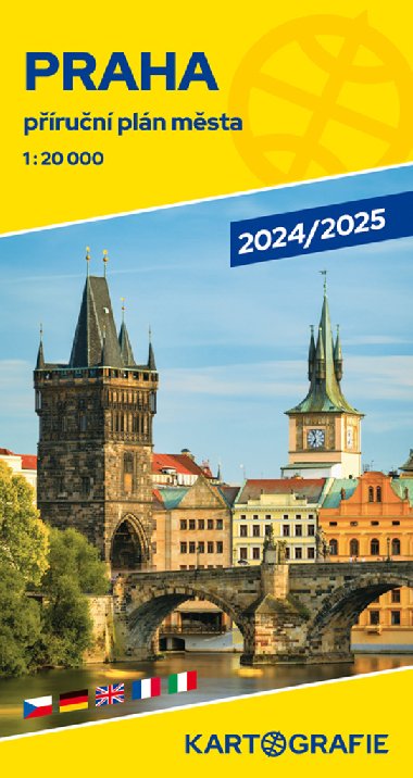 Praha - 1:20 000 plán města příruční - Kartografie