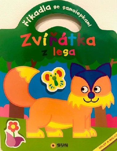 kadla se samolepkami - Zvtka z lesa - neuveden