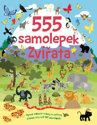 555 samolepek Zvířata - Svojtka