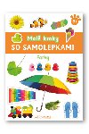 Mal kroky so samolepkami Farby - 