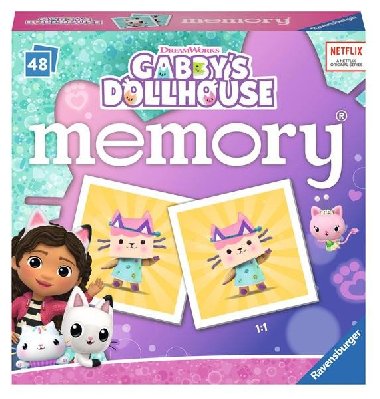 Pexeso mini Gabbys Dollhouse - neuveden