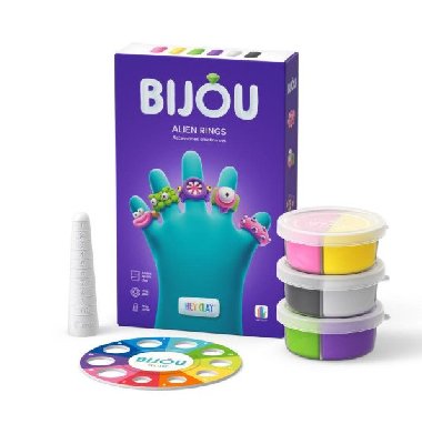 Hey Clay Bijou kreativn sada - Prstnky - neuveden