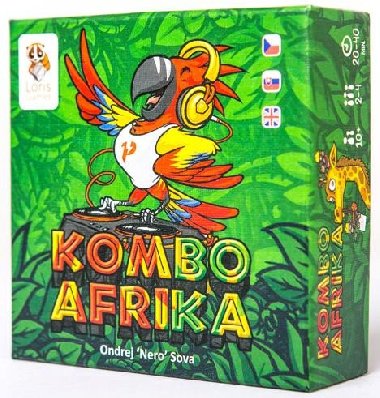 Kombo Afrika - karetn hra - Sova Ondrej