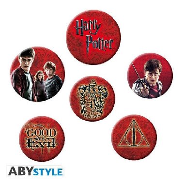 Harry Potter Sada odznak - neuveden