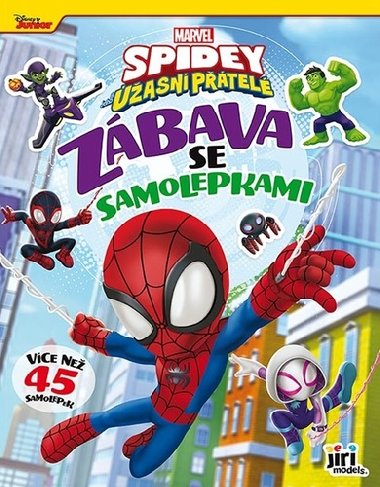 Zbava se samolepkami Spidey - 