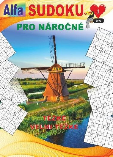 Sudoku pro náročné 1/2024 - Alfasoft