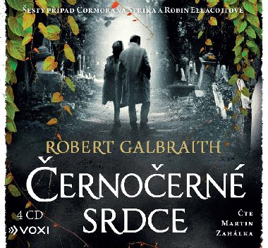 Černočerné srdce - Audiokniha na CD - Robert Galbraith