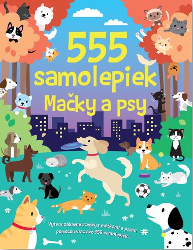 555 samolepiek Maky a psy - 