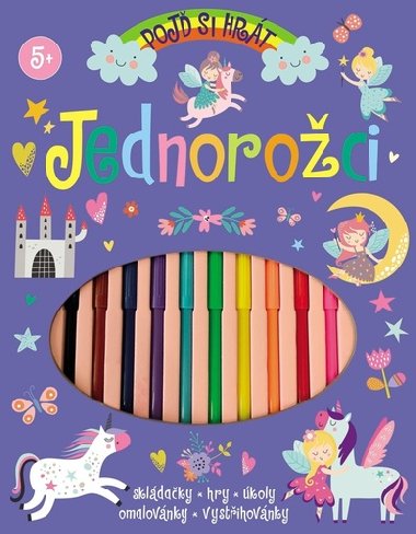 Poj si hrt Jednoroci - Skldaky, hry, koly, omalovnky, vystihovnky - Amanda Lott