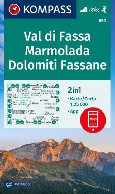 Val di Fassa, Marmolada, Grupo di Senta - neuveden