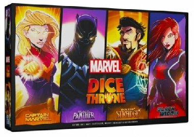 Marvel Dice Throne: Sada 2 - karetní hra - Brown Gavan, Chatellier Nate