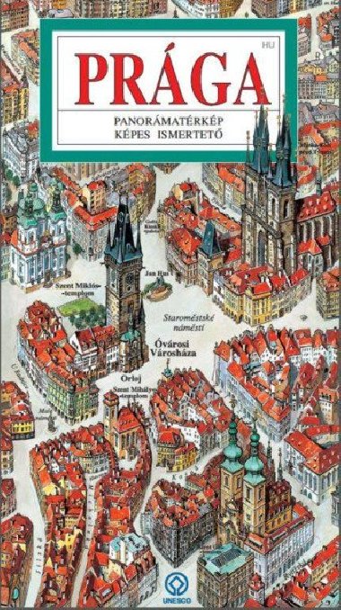 Praha - mapa panoramatick/maarsky - Rygl Tom