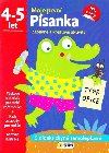 Psanka - 4-5 roky - samolepky (Moje prvn psanka) - neuveden