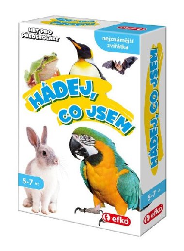 Hry pro předškoláky - Hádej, co jsem - Efko