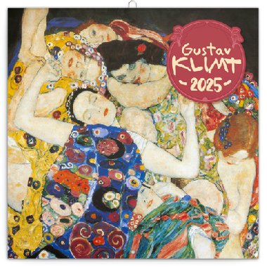 Kalend 2025 poznmkov: Gustav Klimt, 30  30 cm - neuveden