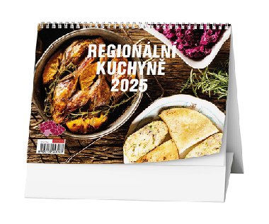 Regionln kuchyn 2025 - stoln kalend - Balouek