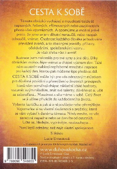 Cesta k sobě - Inspirační karty pro malé i velké - 32 karet - Lucie Ernestová Cesta k sobě - Inspirační karty pro malé i velké - 32 karet - Lucie Ernestová