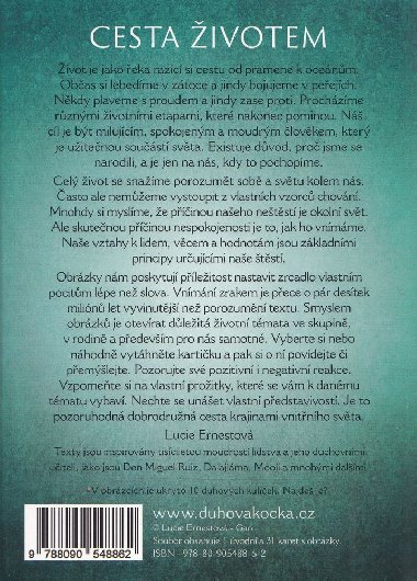 Cesta životem - Inspirační karty pro malé i velké - 32 karet - Lucie Ernestová Cesta životem - Inspirační karty pro malé i velké - 32 karet - Lucie Ernestová