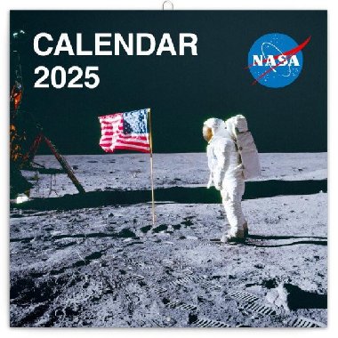 Kalendář 2025 poznámkový: NASA, 30 × 30 cm - Presco Group