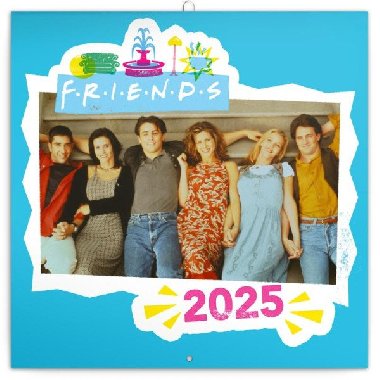 Přátelé - Friends 2025 - nástěnný kalendář - Notique