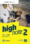 High Note 2 Students Book with Pearson Practice English App + Active Book - Hastings Bob