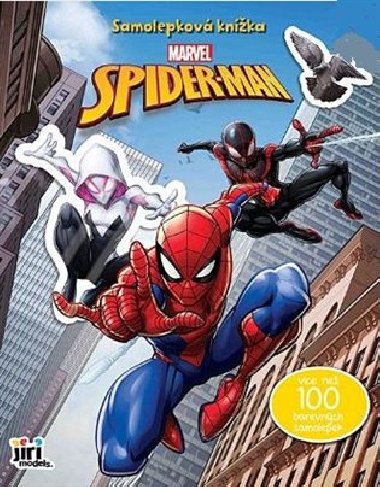 Samolepková knížka Spiderman - Jiri Models
