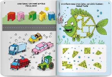 Kvído sešit aktivit 3+ rozvoj logiky a smyslů - Albi Kvído sešit aktivit 3+ rozvoj logiky a smyslů - Albi