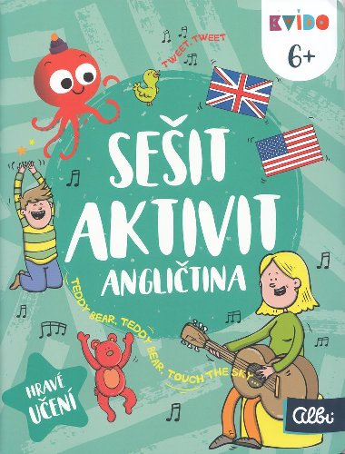 Kvdo seit aktivit 6+ anglitina - hrav ten - Albi