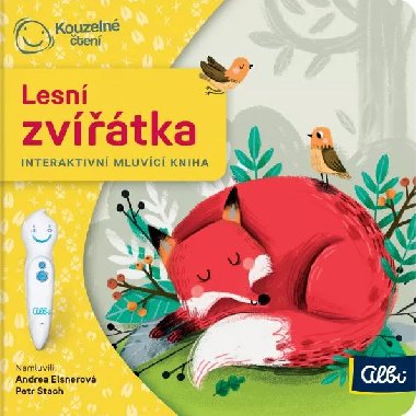 Lesní zvířátka - Interaktivní mluvící kniha - Kouzelné čtení - Albi
