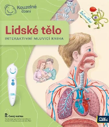 Elektronick Albi tuka 2.0 s knihou Lidsk tlo - Albi