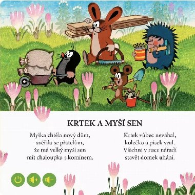Krtkovy příběhy - Interaktivní mluvicí kniha - Kouzelné čtení - Albi