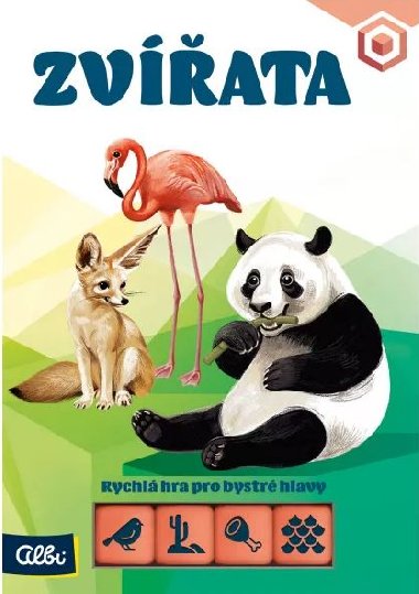 Chytré kostky - Zvířata - Albi Chytré kostky - Zvířata - Albi