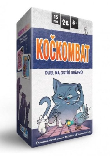 Kočkombat - desková hra - Aguilar Alexandre