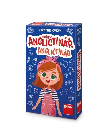 Chytré kvízy Malý angličtinář - Dino Toys
