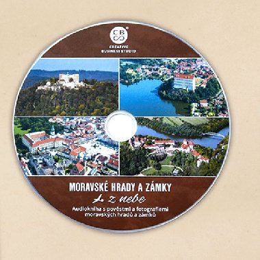 Moravsk hrady a zmky z nebe - DVD - Paprka Milan, Grznrov Martina