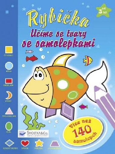 Rybika ume se tvary se samolepkami - 