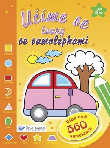 Ume se tvary se samolepkami - 