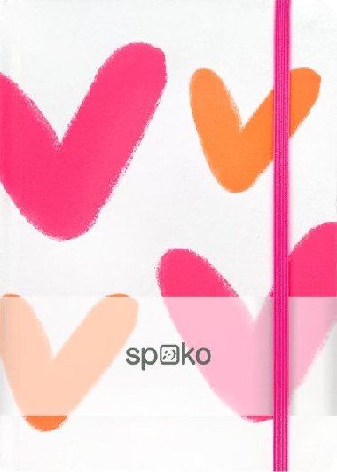 Spoko zpisnk Creative velk srdce A5, linkovan - neuveden