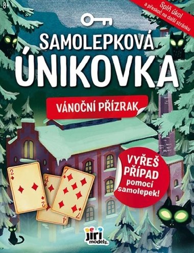 Samolepková únikovka Vánoční přízrak - Jiri Models