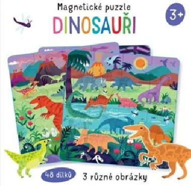 Magnetick puzzle Dinosaui - neuveden