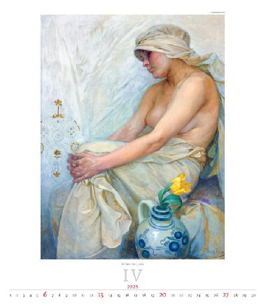 Alfons Mucha 2025 - nástěnný kalendář - Helma Alfons Mucha 2025 - nástěnný kalendář - Helma