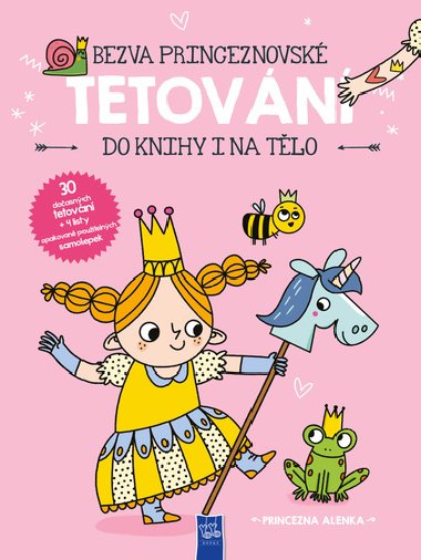 Bezva princeznovsk tetovn do knihy i na tlo - 